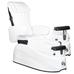 FOTEL PEDICURE SPA AS-122 WHITE Z FUNKCJĄ MASAŻU