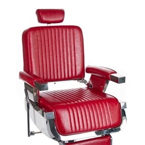 Fotel barberski LUMBER BH-31823 Wiśniowy