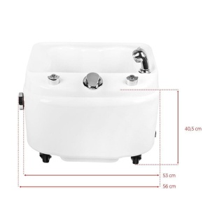 BRODZIK AZZURRO DO PEDICURE Z HYDROMASAŻEM A023
