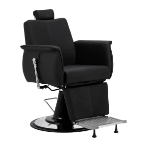 Gabbiano Fotel barberski Athena Czarny