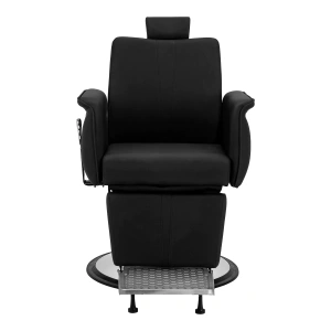 Gabbiano Fotel barberski Athena Czarny