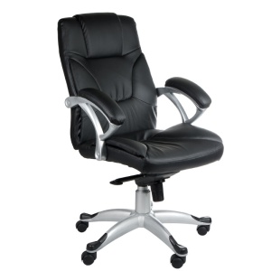 Ergonomiczny fotel biurowy Czarny