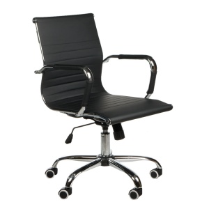 Ergonomiczny fotel biurowy Czarny