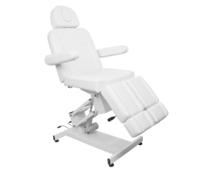 FOTEL KOSMETYCZNY ELEKTR. AZZURRO 706 PEDI BIAŁY