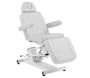 FOTEL KOSMETYCZNY ELEKTR. AZZURRO 705 BIAŁY