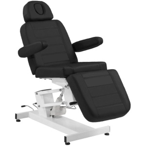 FOTEL KOSMETYCZNY ELEKTR. AZZURRO 705 1 SILN. CZARNY 