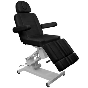 FOTEL KOSMETYCZNY ELEKTR. AZZURRO 706 PEDI CZARNY