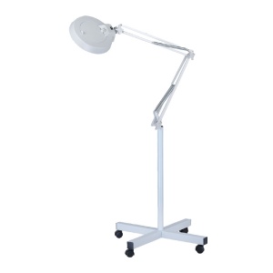 Lampa z lupą powiększającą 5 dioptri